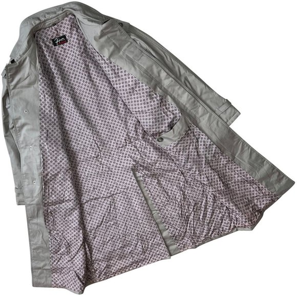 Halonen (Poland) Belted Trench Coat Gray (Mackintosh) : XL - Picture 2 of 6